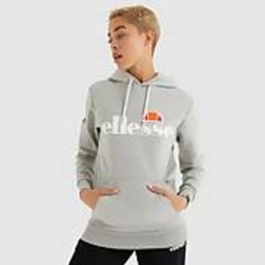 Women Ellesse Hoodies & Sweatshirts | Women'S Torices Oh Hoody Grey Marl