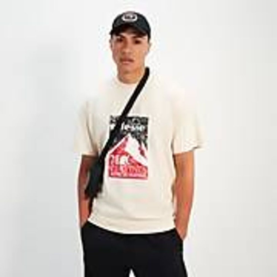 Men ELLESSE T-Shirts | Mens Champa Tee Off White