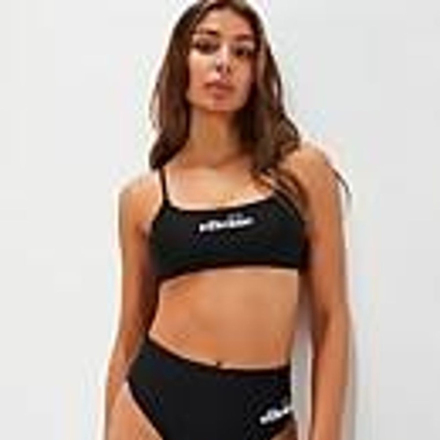 Women Ellesse Swimwear | Women'S Brelian Bikini Top Black