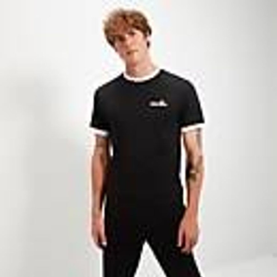 Men Ellesse T-Shirts | Men'S Meduno Tee Black