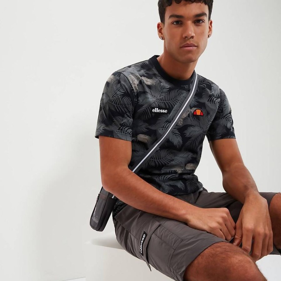 Men Ellesse T-Shirts | Men'S Cristia Tee Black