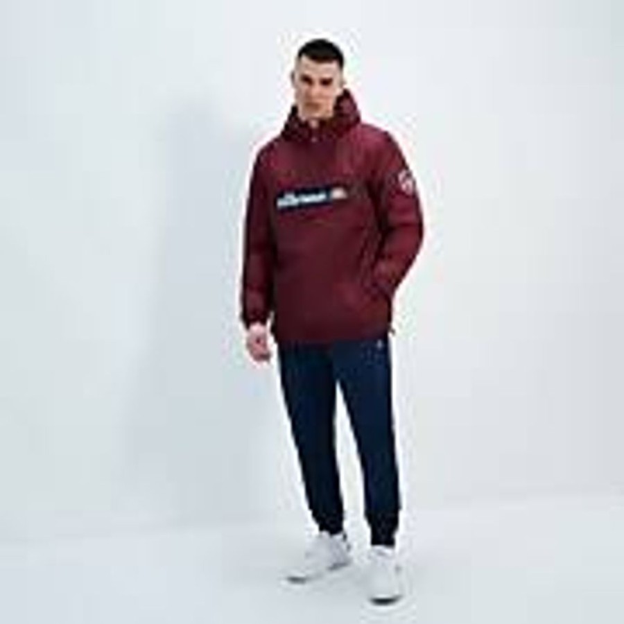 Men ELLESSE Jackets & Coats | Men'S Monterini Oh Jacket Burgundy