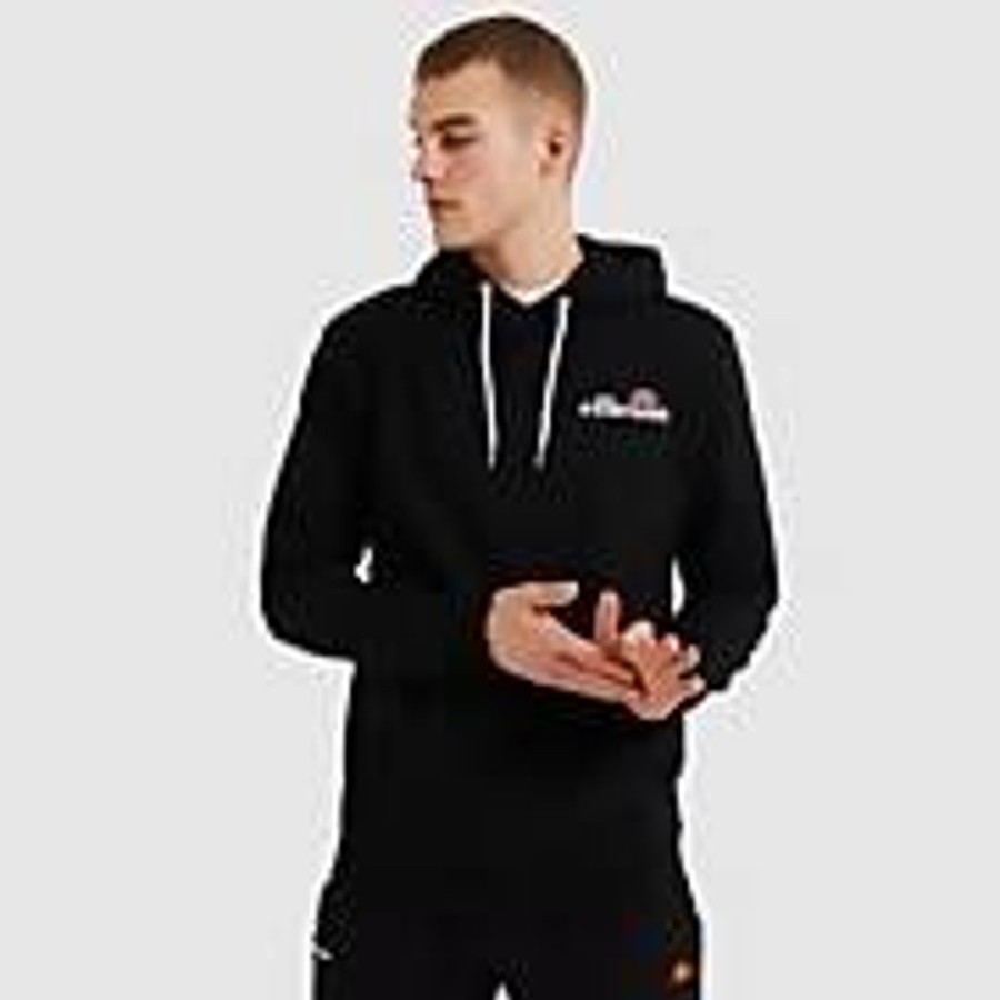 Men Ellesse Hoodies & Sweatshirts | Men'S Primero Hoody Black