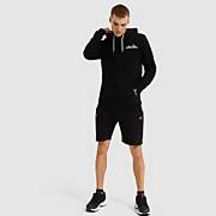 Men Ellesse Hoodies & Sweatshirts | Men'S Primero Hoody Black