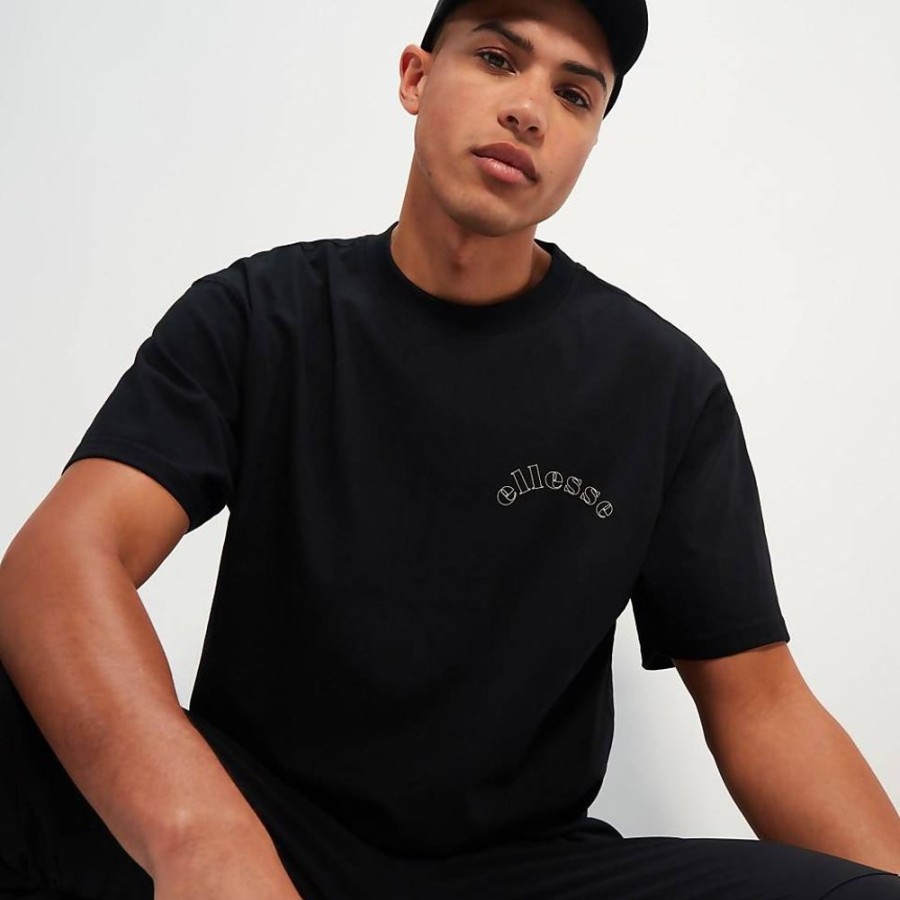 Men ELLESSE T-Shirts | Men'S Giambetti Tee Black