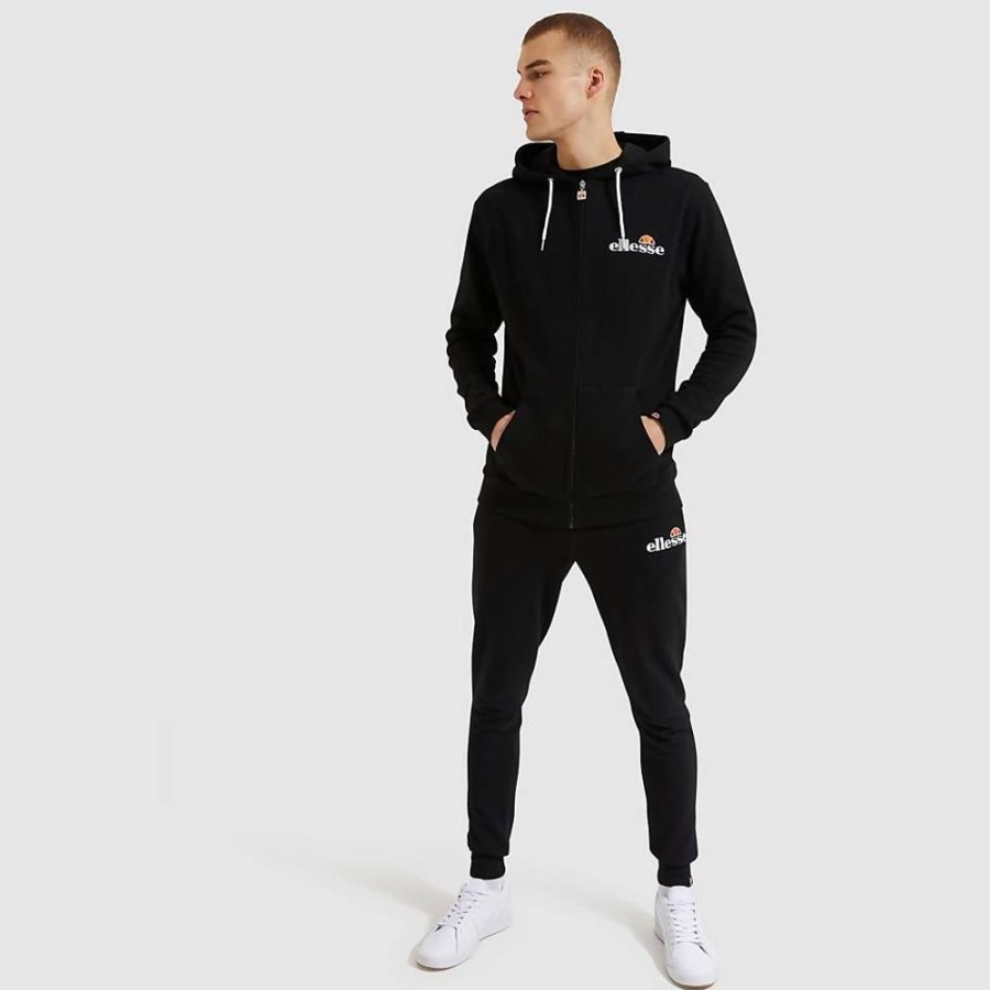 Men Ellesse Hoodies & Sweatshirts | Men'S Briero Hoody Black