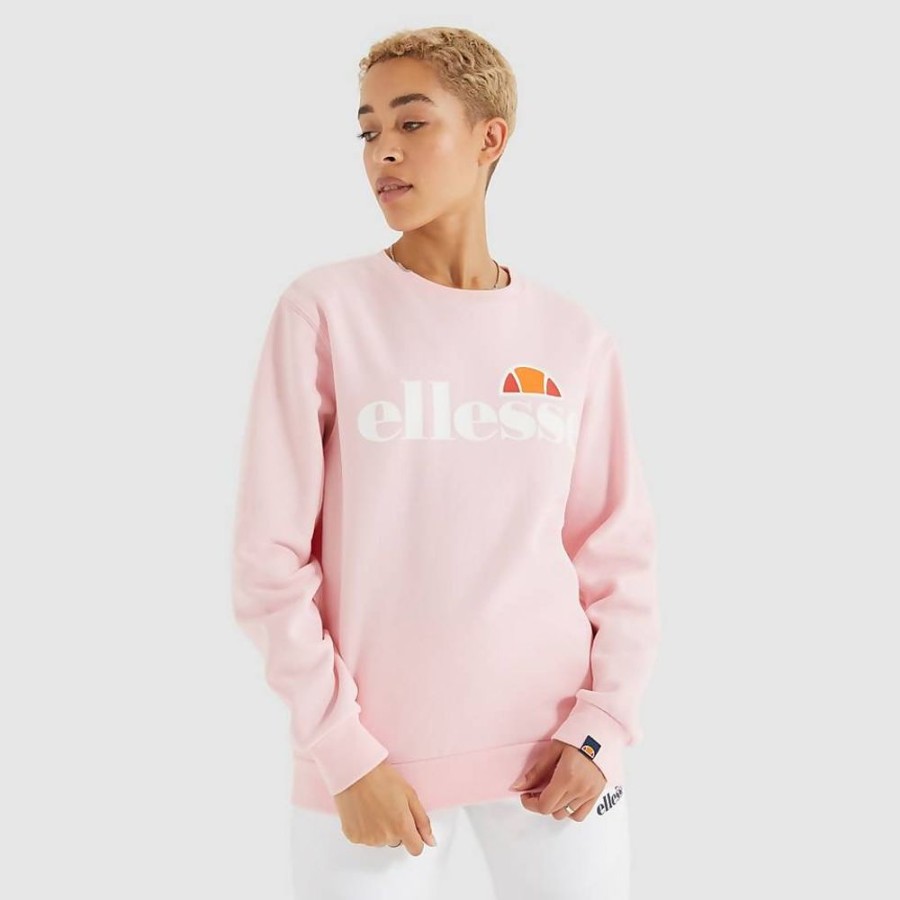 Women Ellesse Hoodies & Sweatshirts | Women'S Agata Sweatshirt Light Pink