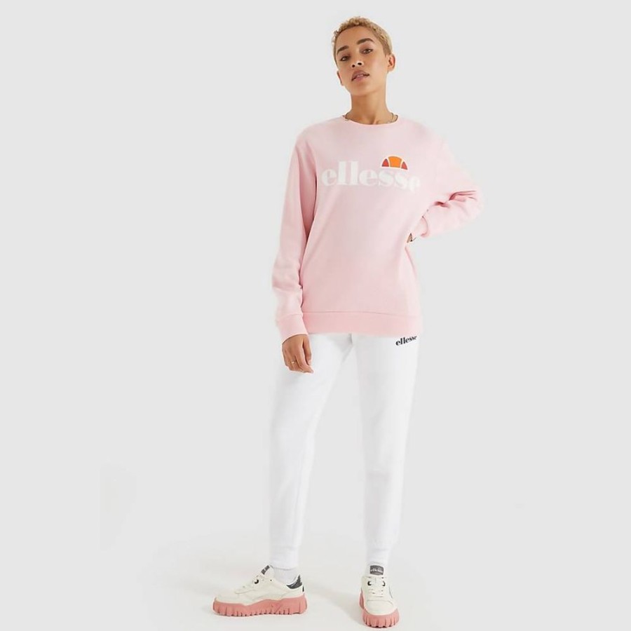 Women Ellesse Hoodies & Sweatshirts | Women'S Agata Sweatshirt Light Pink