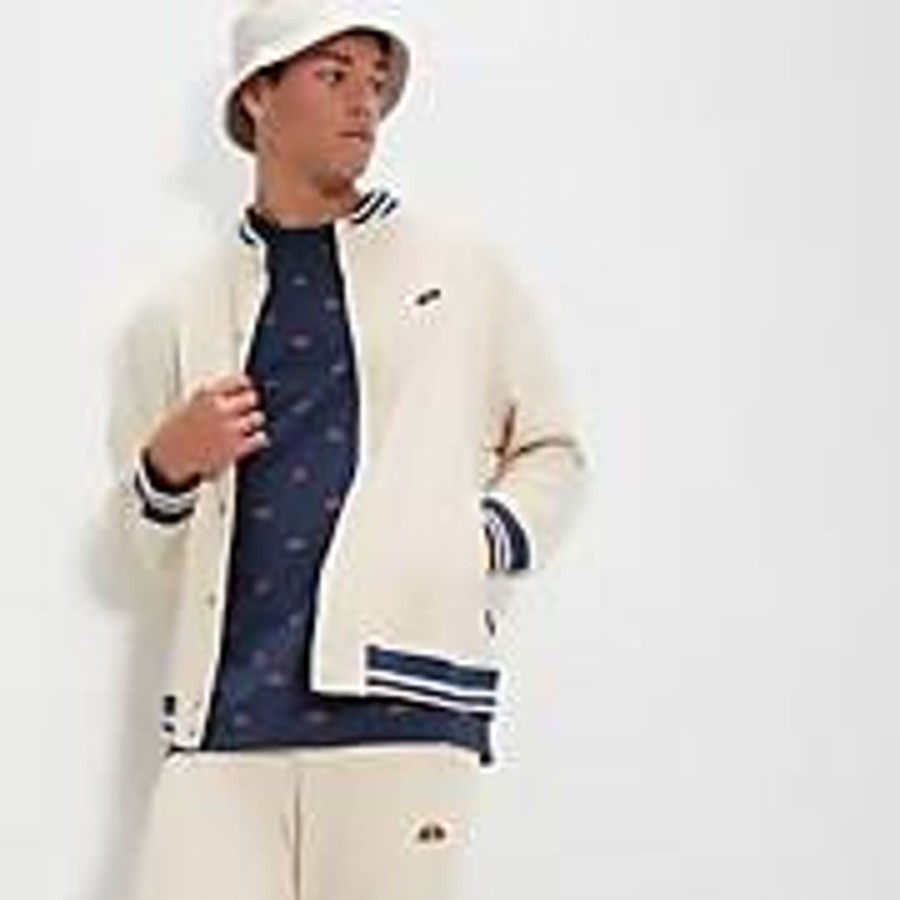 Men Ellesse Jackets & Coats | Men'S Mutena Jacket Beige