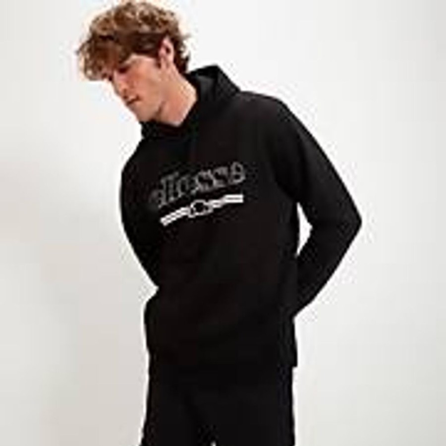 Men ELLESSE Hoodies & Sweatshirts | Men'S Markab Oh Hoody Black