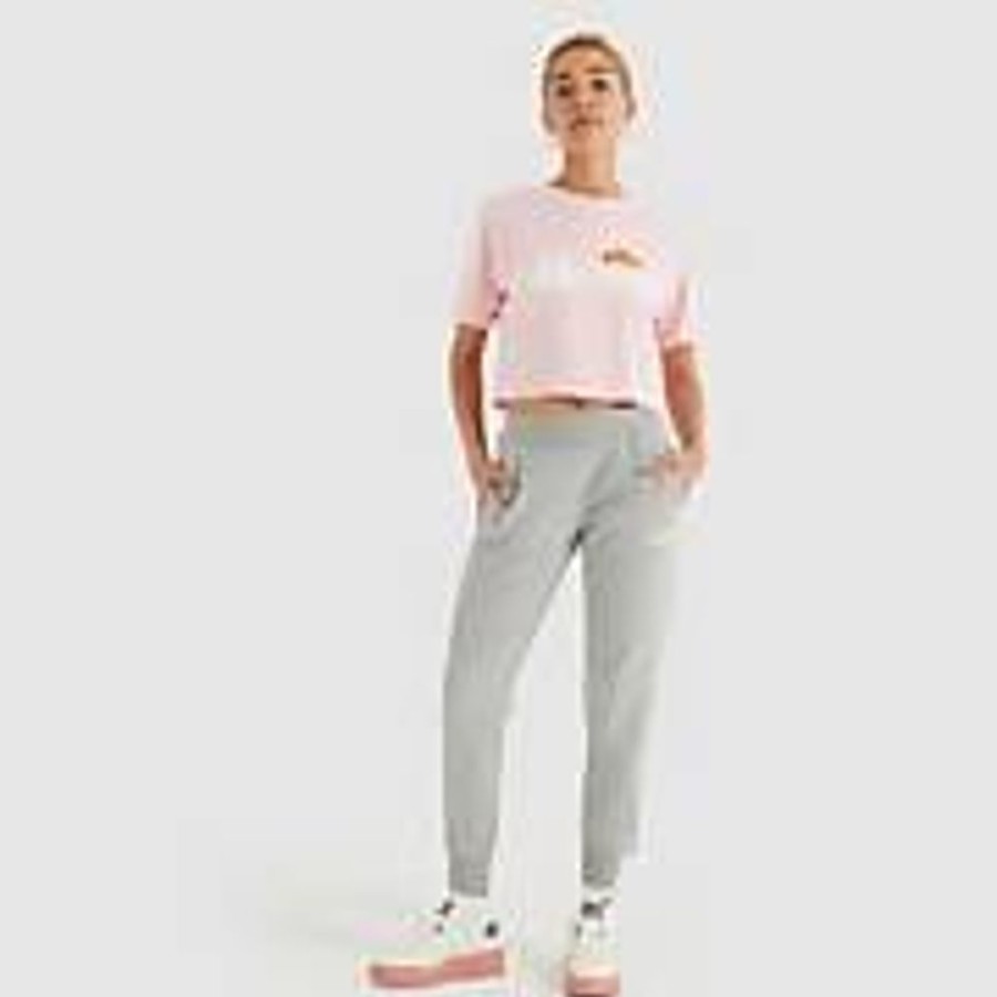 Women Ellesse Tops | Women'S Alberta Cropped T-Shirt Light Pink