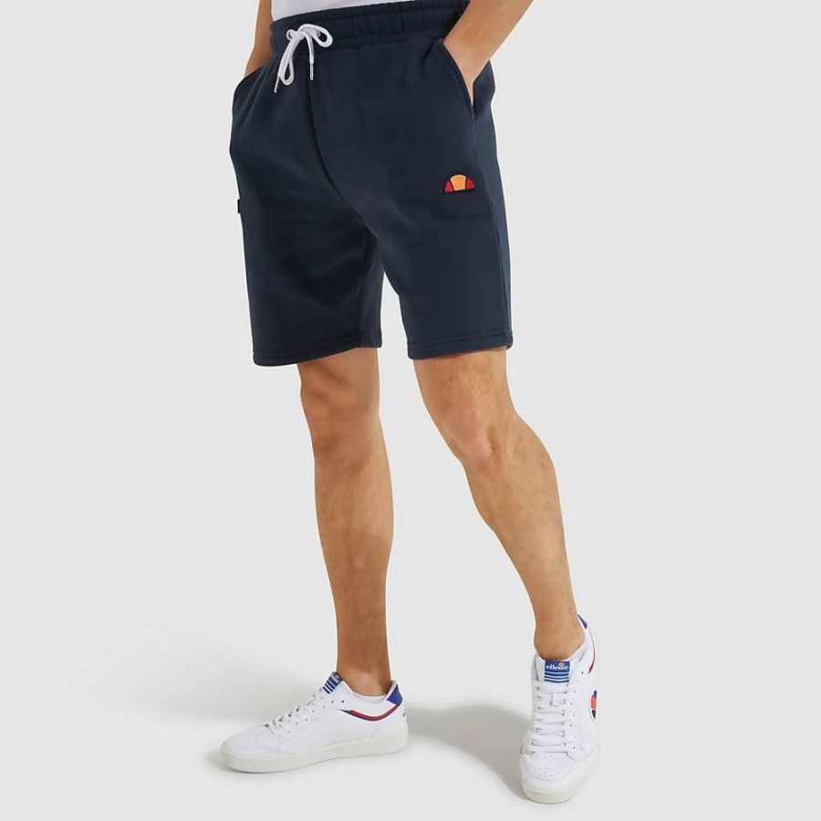 Men Ellesse Shorts | Men'S Noli Fleece Shorts Navy