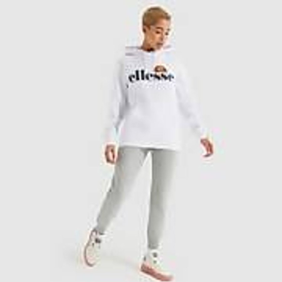 Women Ellesse Hoodies & Sweatshirts | Women'S Torices Oh Hoody White