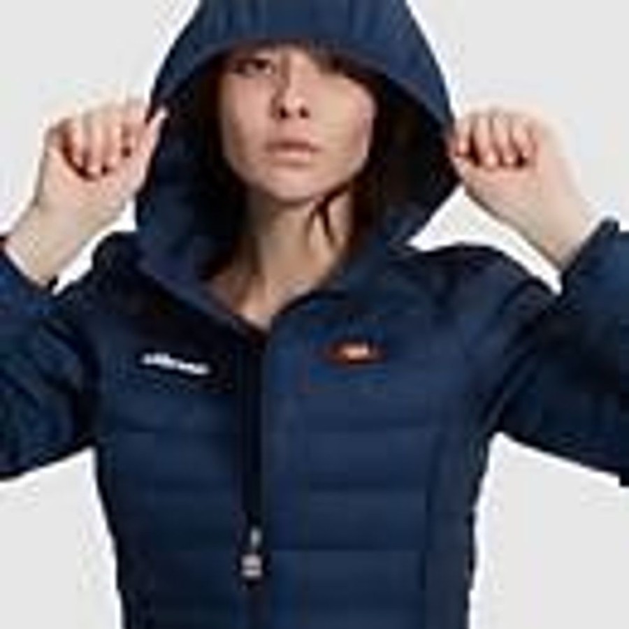 Women Ellesse Jackets & Coats | Women'S Lompard Jacket Navy