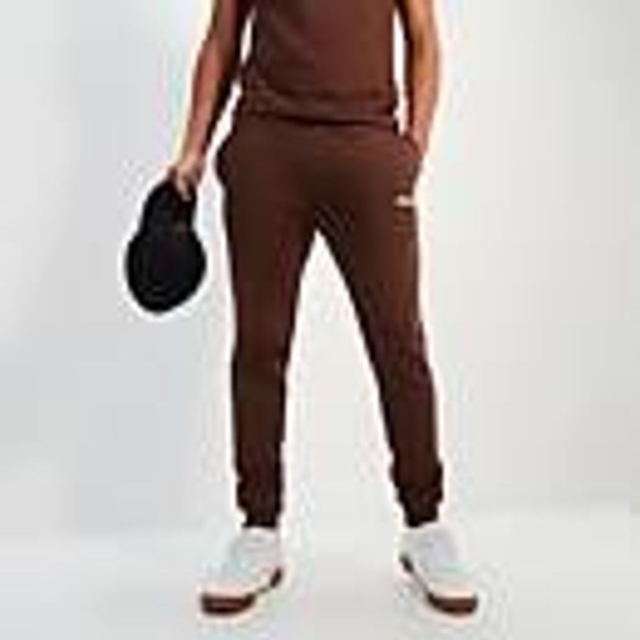 Men ELLESSE Joggers | Men'S Cravo Jog Pant Dark Brown