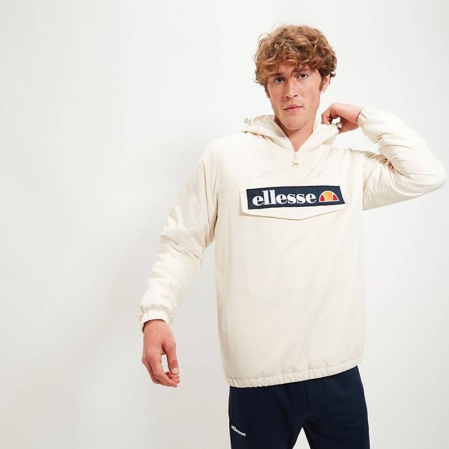 Men ELLESSE Jackets & Coats | Men'S Monterini Oh Jacket Off White