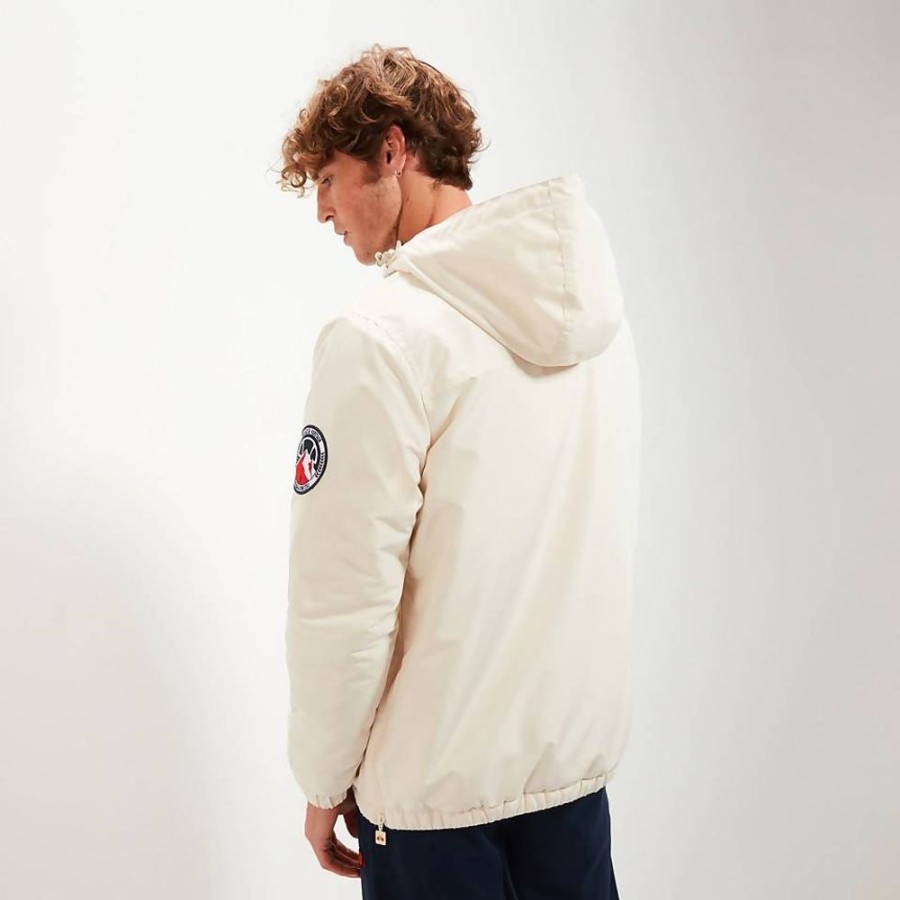 Men ELLESSE Jackets & Coats | Men'S Monterini Oh Jacket Off White