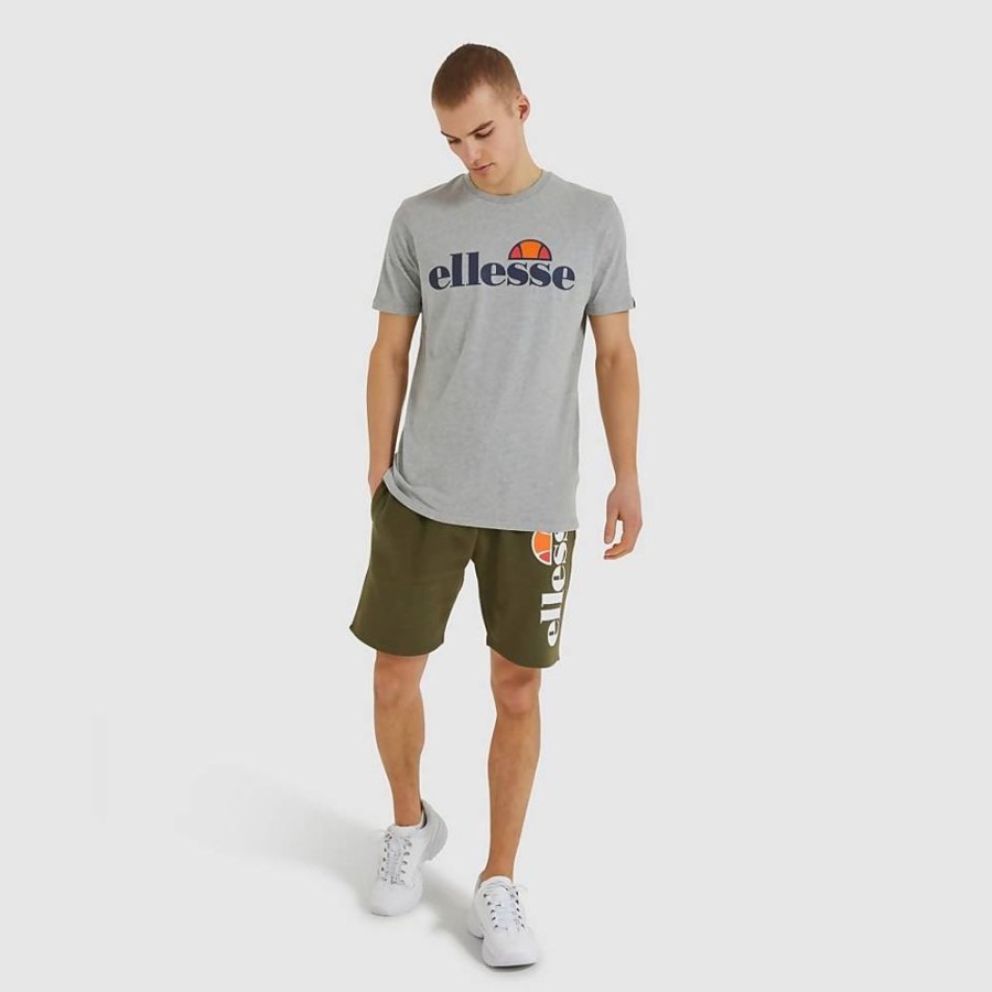 Men Ellesse T-Shirts | Men'S Sl Prado T-Shirt Grey Marl