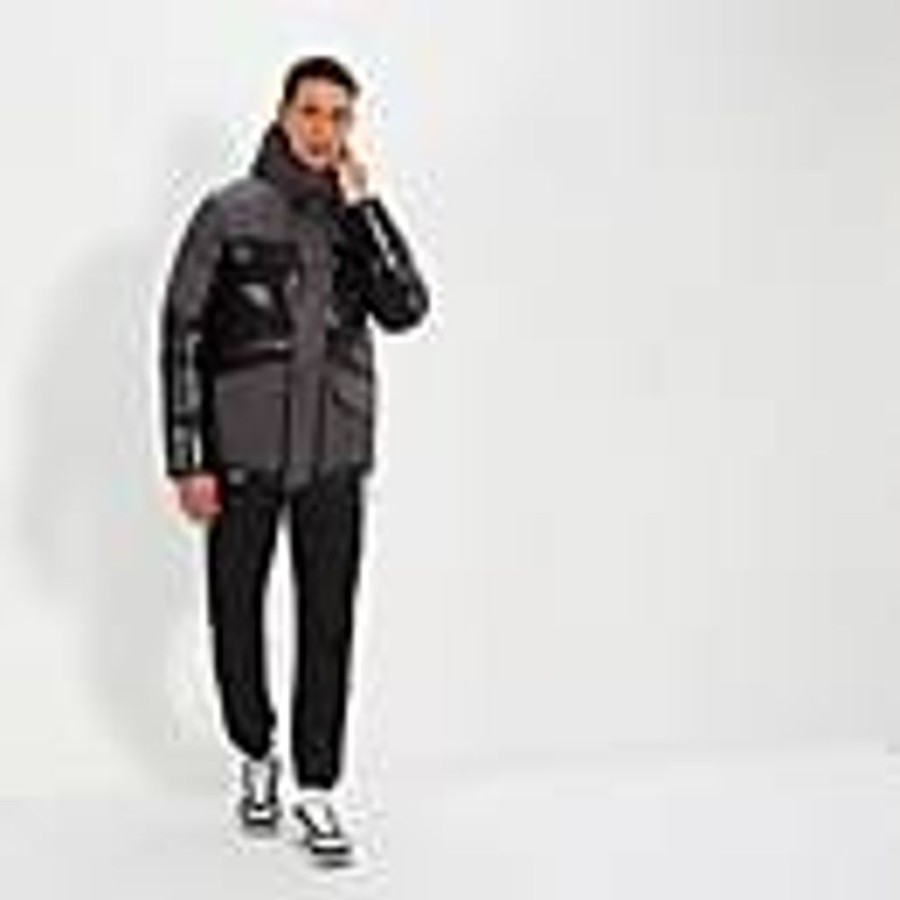 Men ELLESSE Jackets & Coats | Men'S Cimini Padded Jacket Black