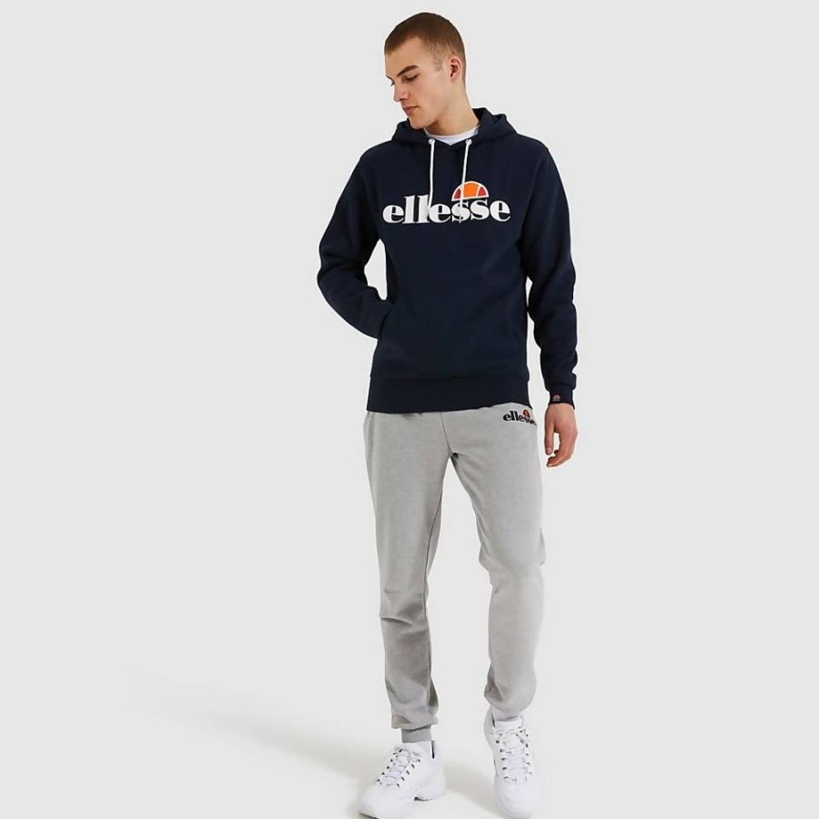 Men Ellesse Hoodies & Sweatshirts | Men'S Sl Gottero Oh Hoody Navy