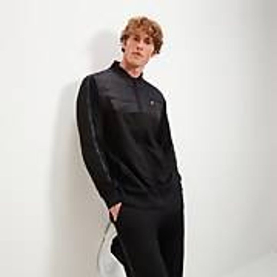 Men ELLESSE Tracksuits | Men'S Sargas Track Top Black