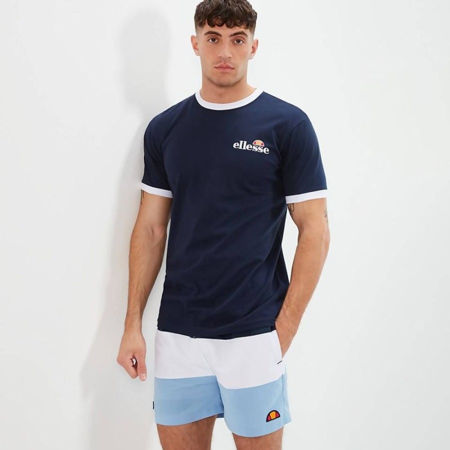 Men Ellesse T-Shirts | Men'S Meduno Tee Navy