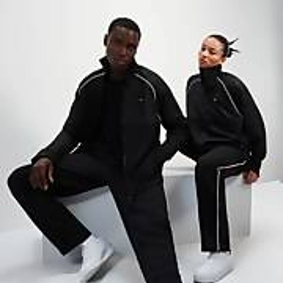 Women ELLESSE Tracktops & Tracksuits | Unisex Soldo Track Top Black