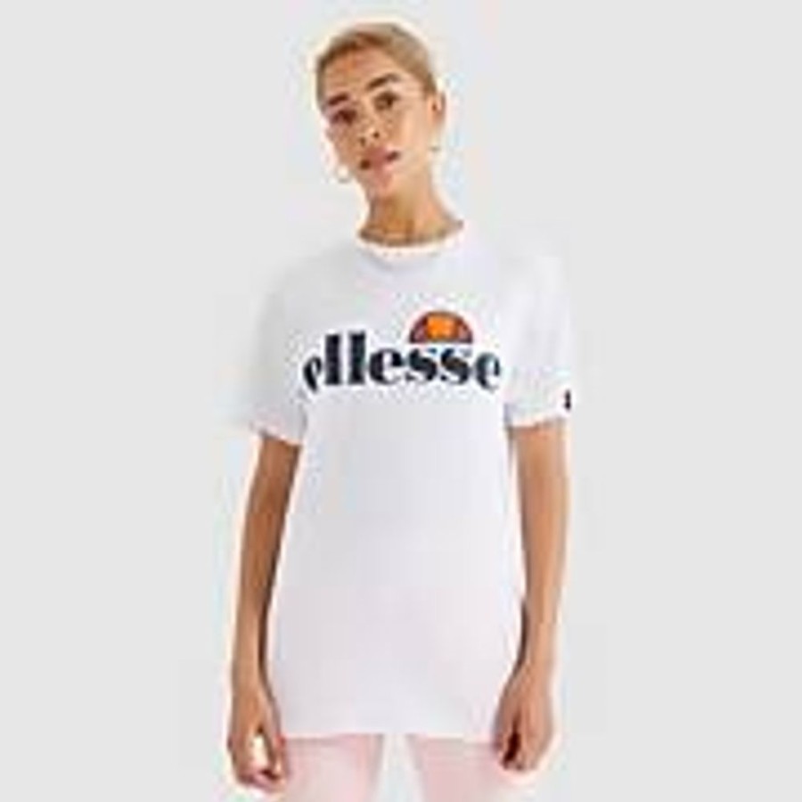 Women Ellesse Tops | Women'S Albany T-Shirt White