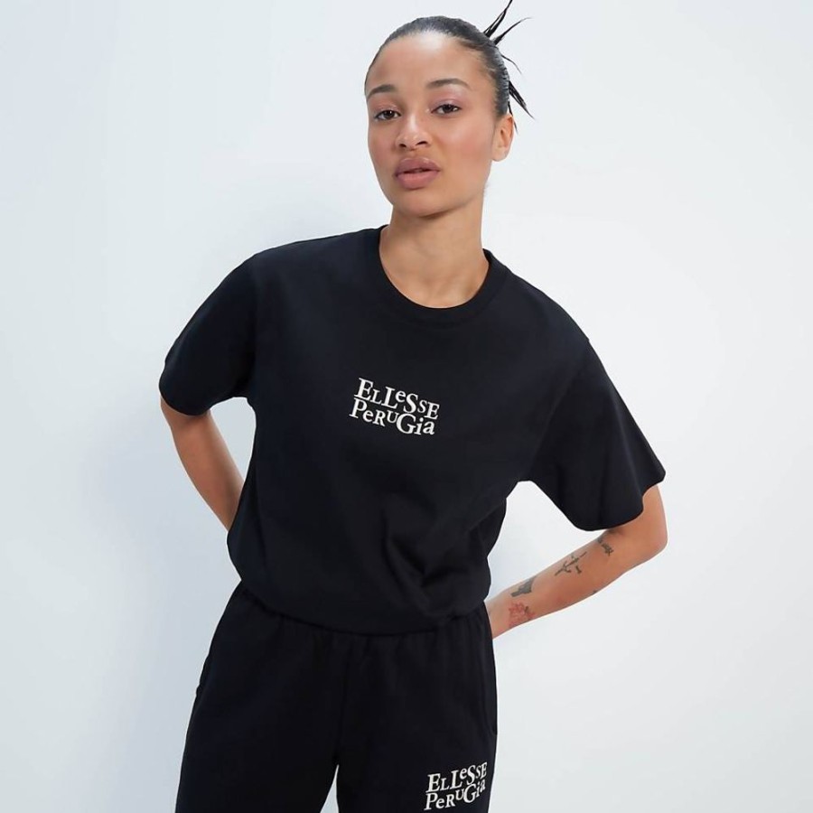 Women ELLESSE Tops | Women'S Lorendana Tee Black