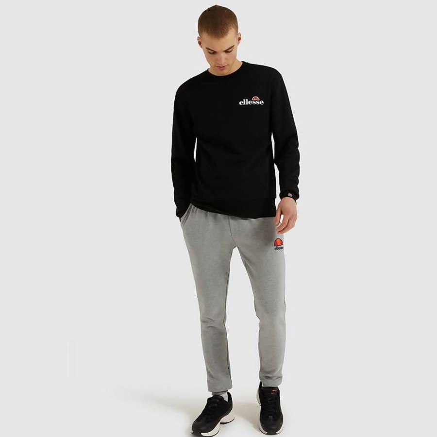 Men Ellesse Hoodies & Sweatshirts | Men'S Fierro Sweatshirt Black