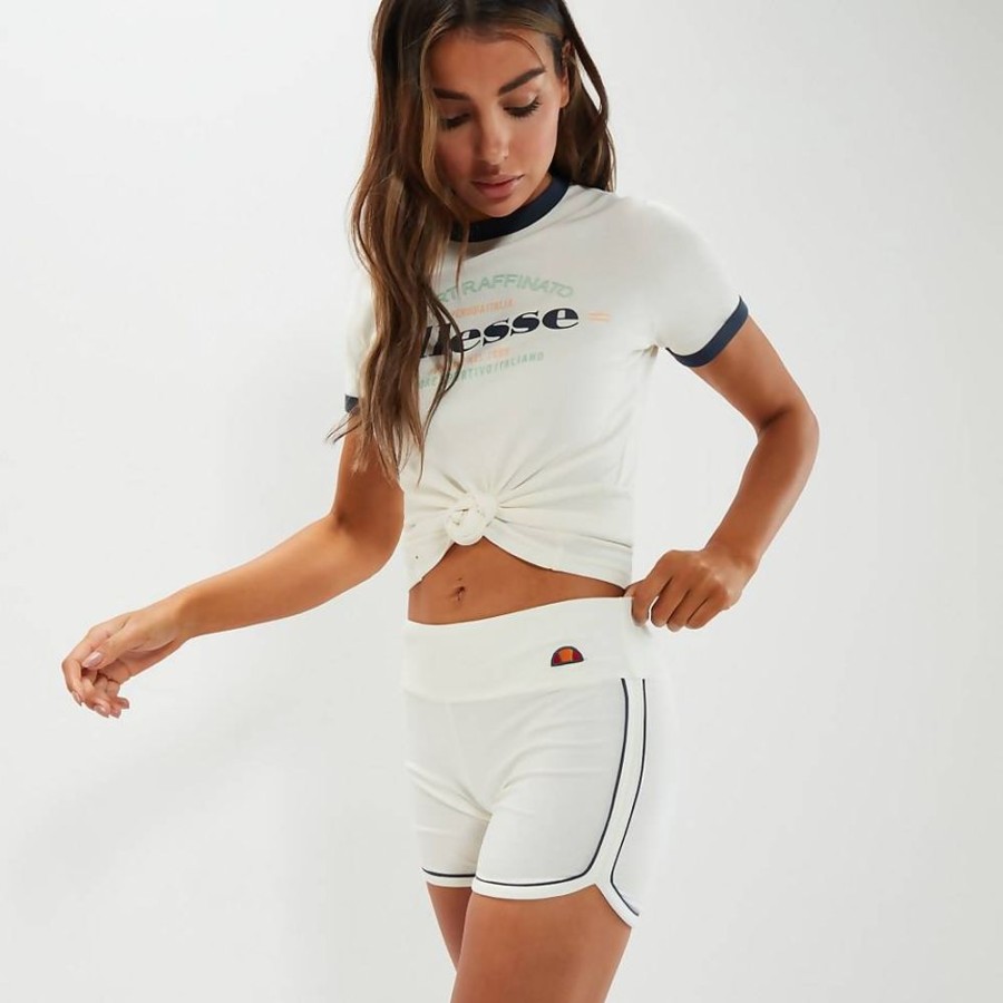 Women Ellesse Shorts | Women'S Shun Short Off White