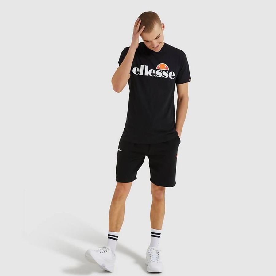 Men Ellesse T-Shirts | Men'S Sl Prado T-Shirt Black