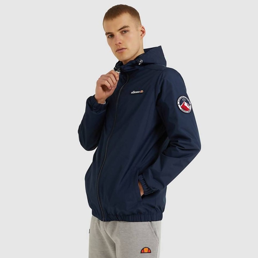 Men Ellesse Jackets & Coats | Men'S Terrazzo Jacket Navy