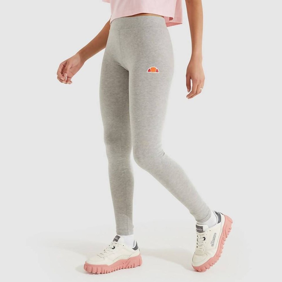 Women Ellesse Joggers & Leggings | Women'S Solos 2 Legging Grey Marl