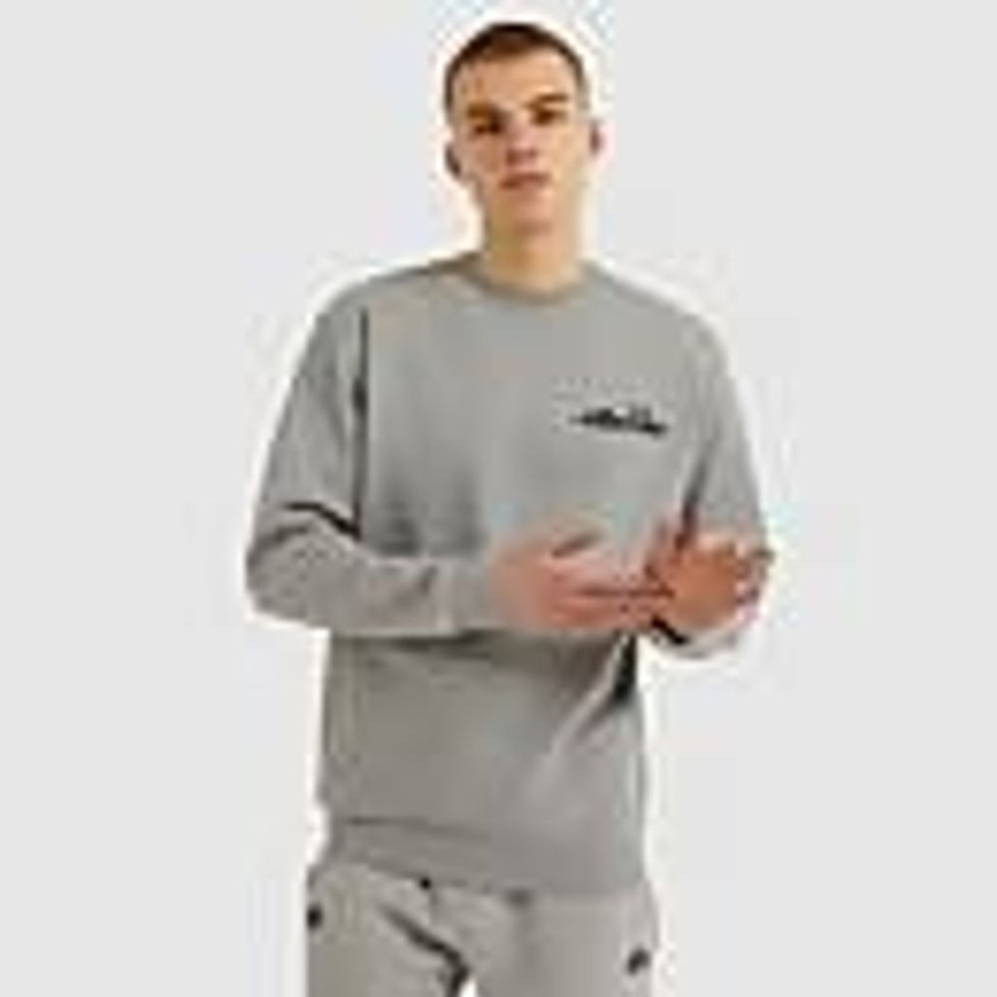 Men Ellesse Hoodies & Sweatshirts | Men'S Fierro Sweatshirt Grey