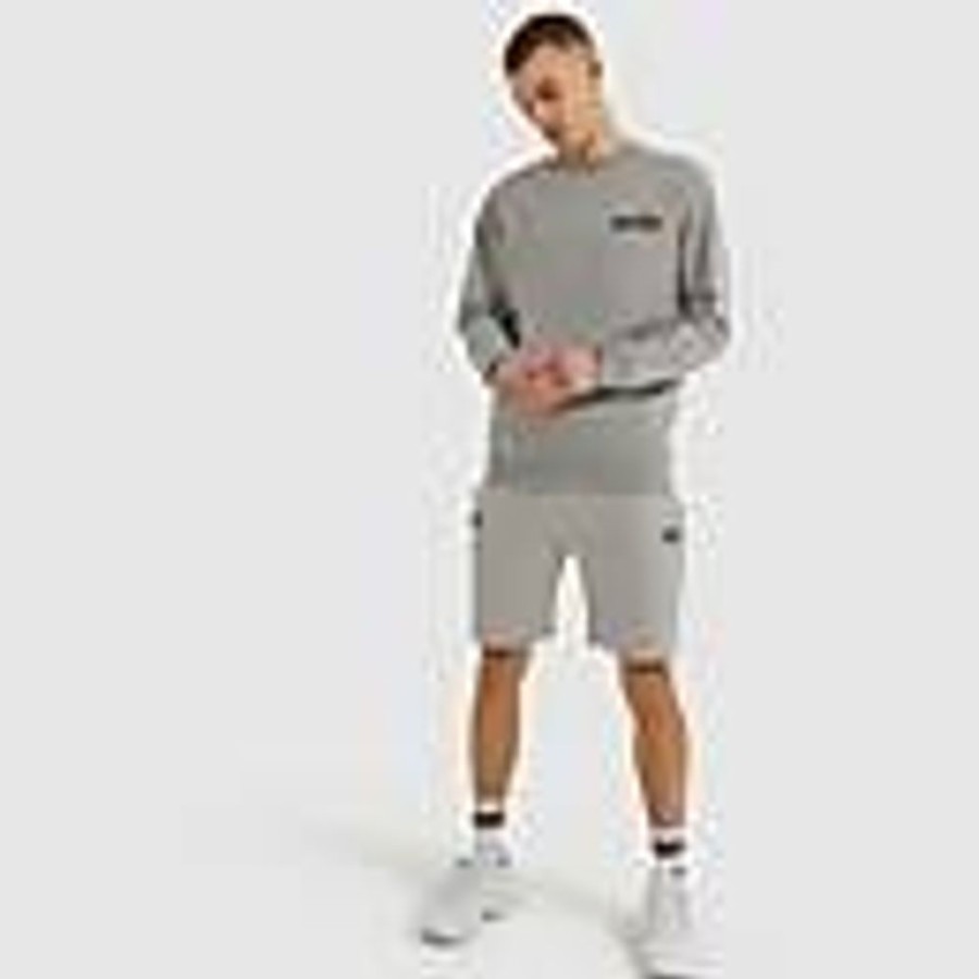 Men Ellesse Hoodies & Sweatshirts | Men'S Fierro Sweatshirt Grey