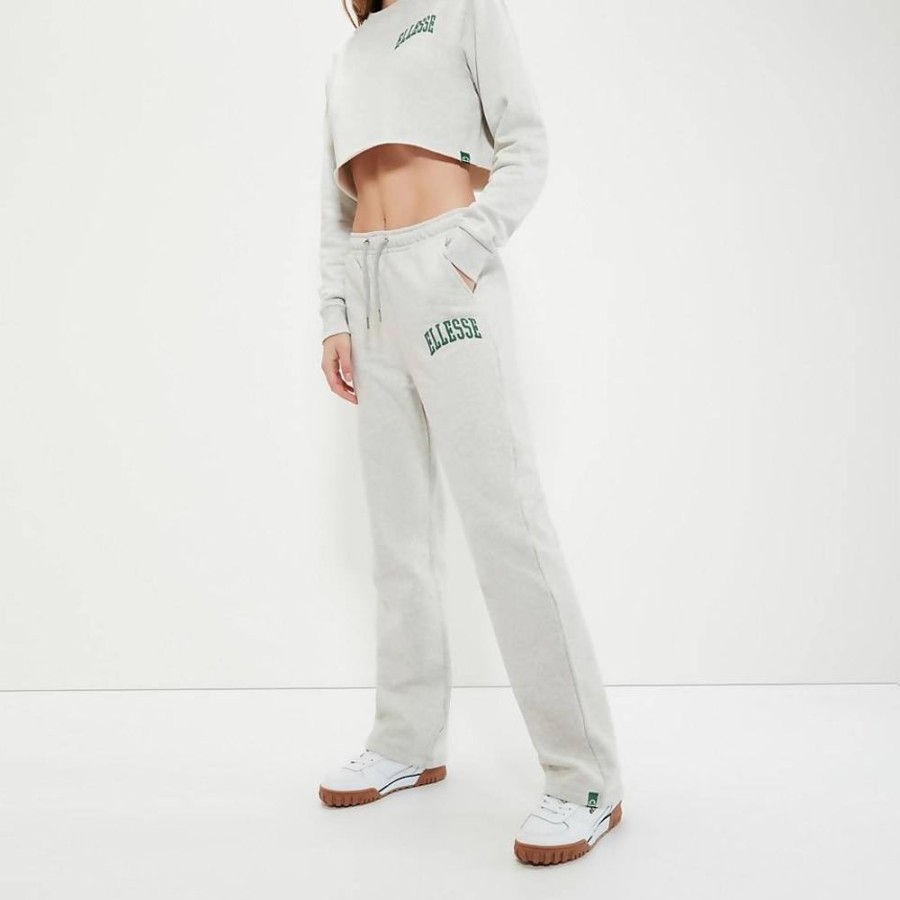 Women Ellesse Joggers & Leggings | Women'S Tento Jog Pant Light Grey Marl