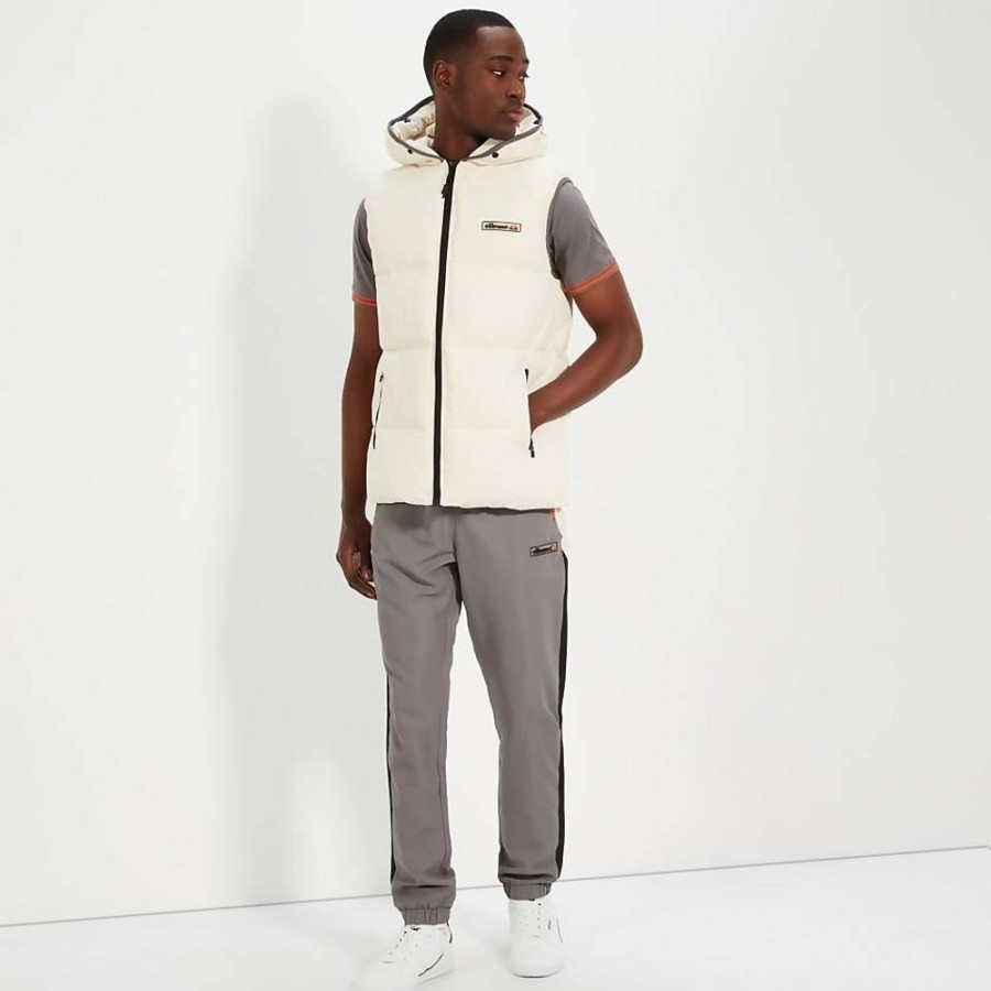 Men ELLESSE Jackets & Coats | Men'S Vincolo Gilet Off White