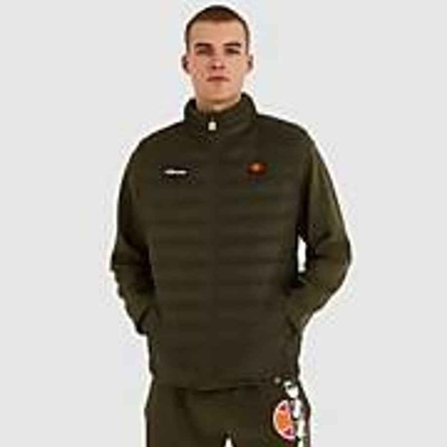 Men Ellesse Jackets & Coats | Men'S Bardy Gilet Khaki