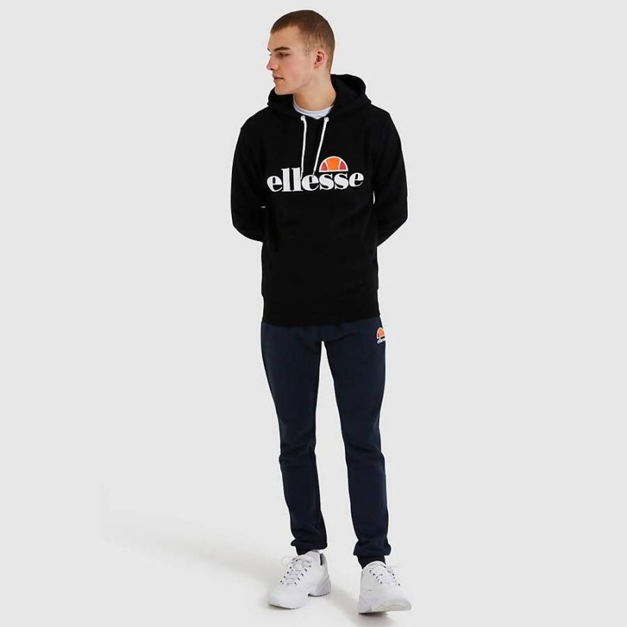 Men Ellesse Hoodies & Sweatshirts | Men'S Sl Gottero Oh Hoody Black