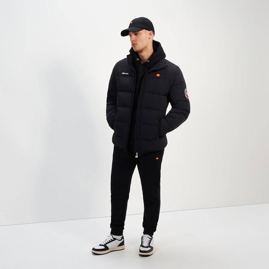 Men ELLESSE Jackets & Coats | Men'S Nebula Padded Jacket Black