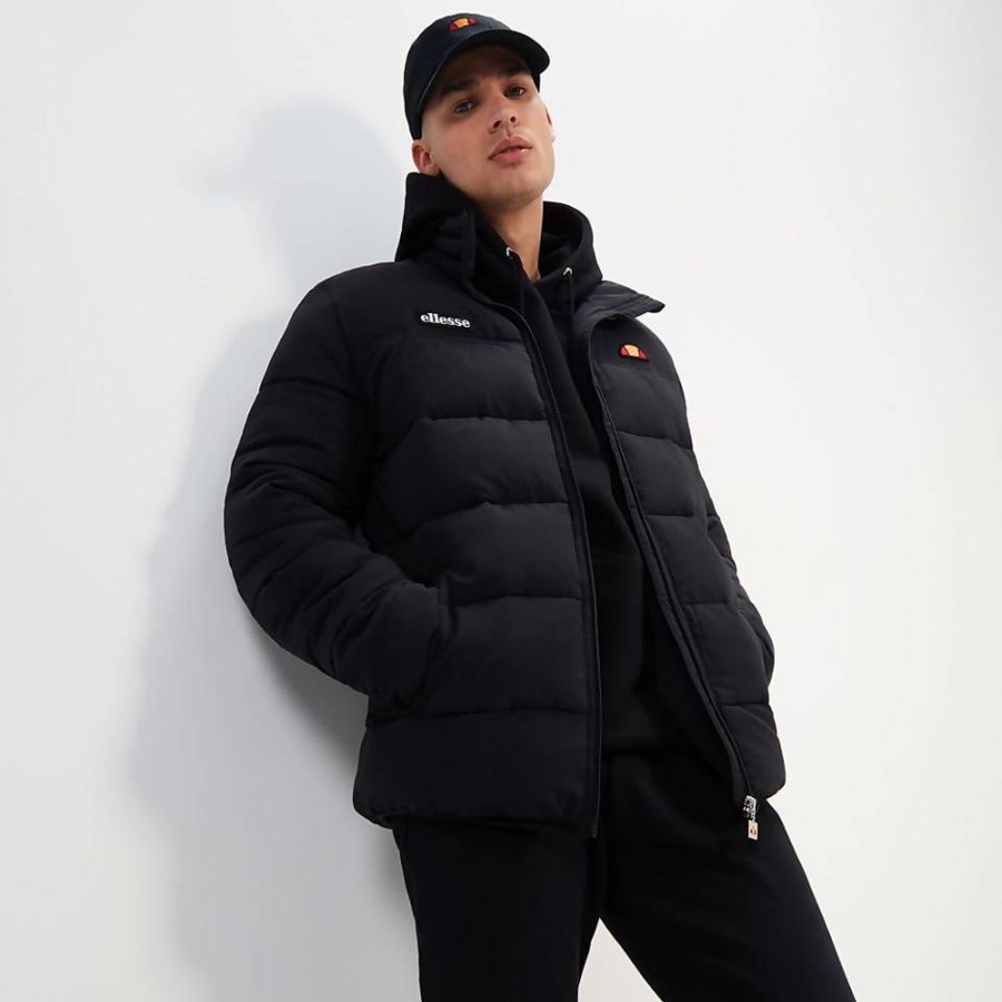 Men ELLESSE Jackets & Coats | Men'S Nebula Padded Jacket Black