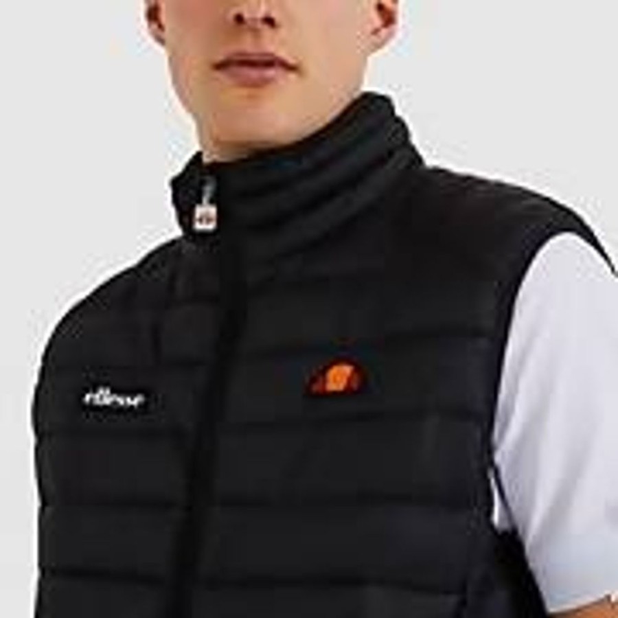 Men Ellesse Jackets & Coats | Men'S Bardy Gilet Black