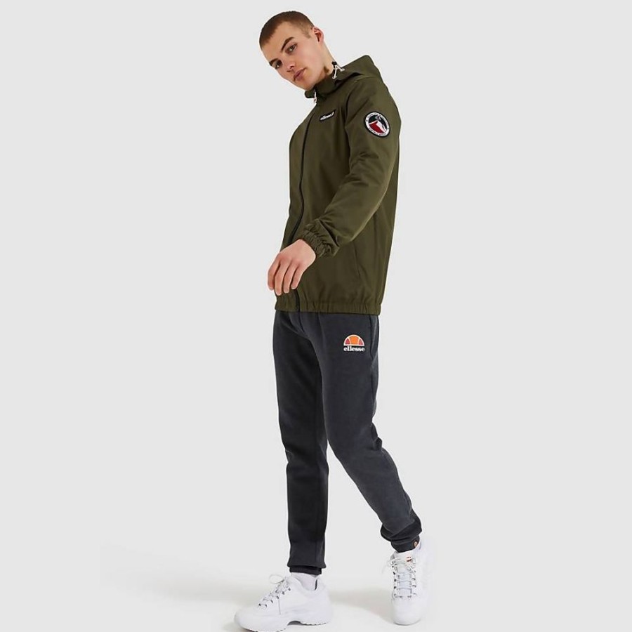 Men Ellesse Jackets & Coats | Men'S Terrazzo Jacket Khaki