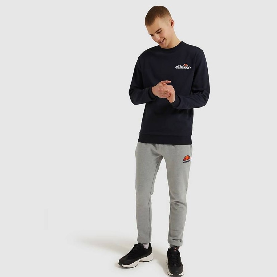 Men Ellesse Hoodies & Sweatshirts | Men'S Fierro Sweatshirt Navy