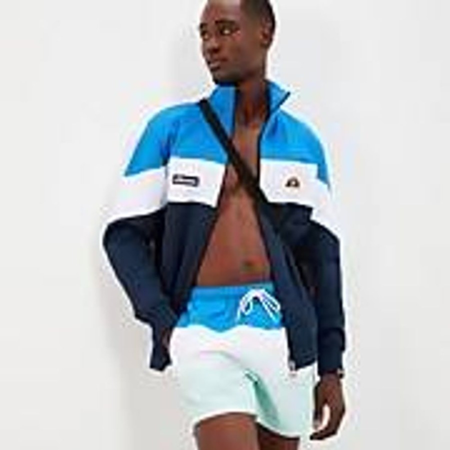 Men Ellesse Swimwear | Men'S Vespore Swim Short Blue/Light Blue/Off White