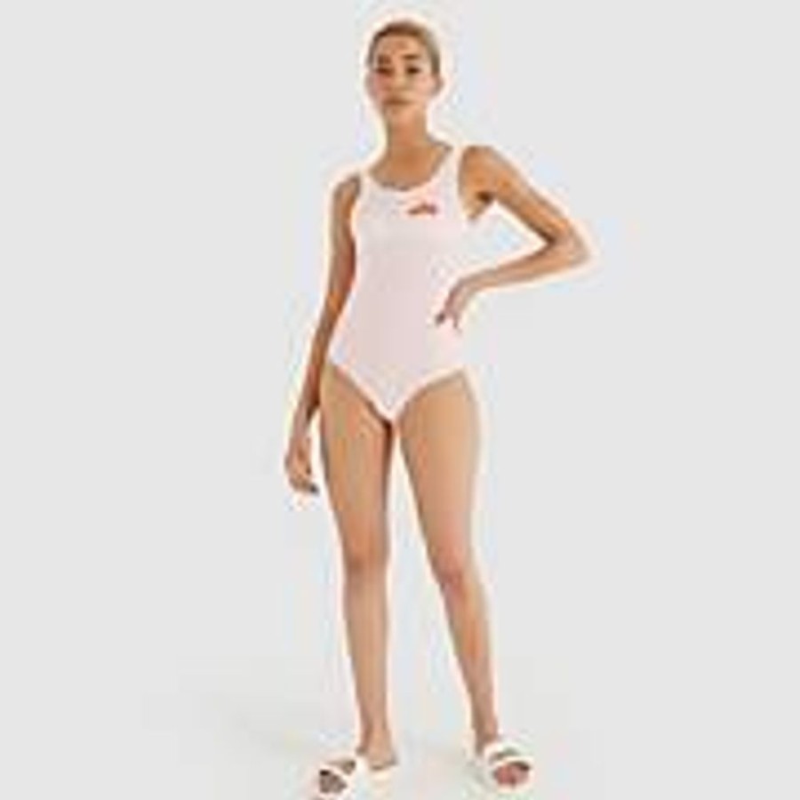 Women Ellesse Swimwear | Women'S Lilly Swimsuit Light Pink