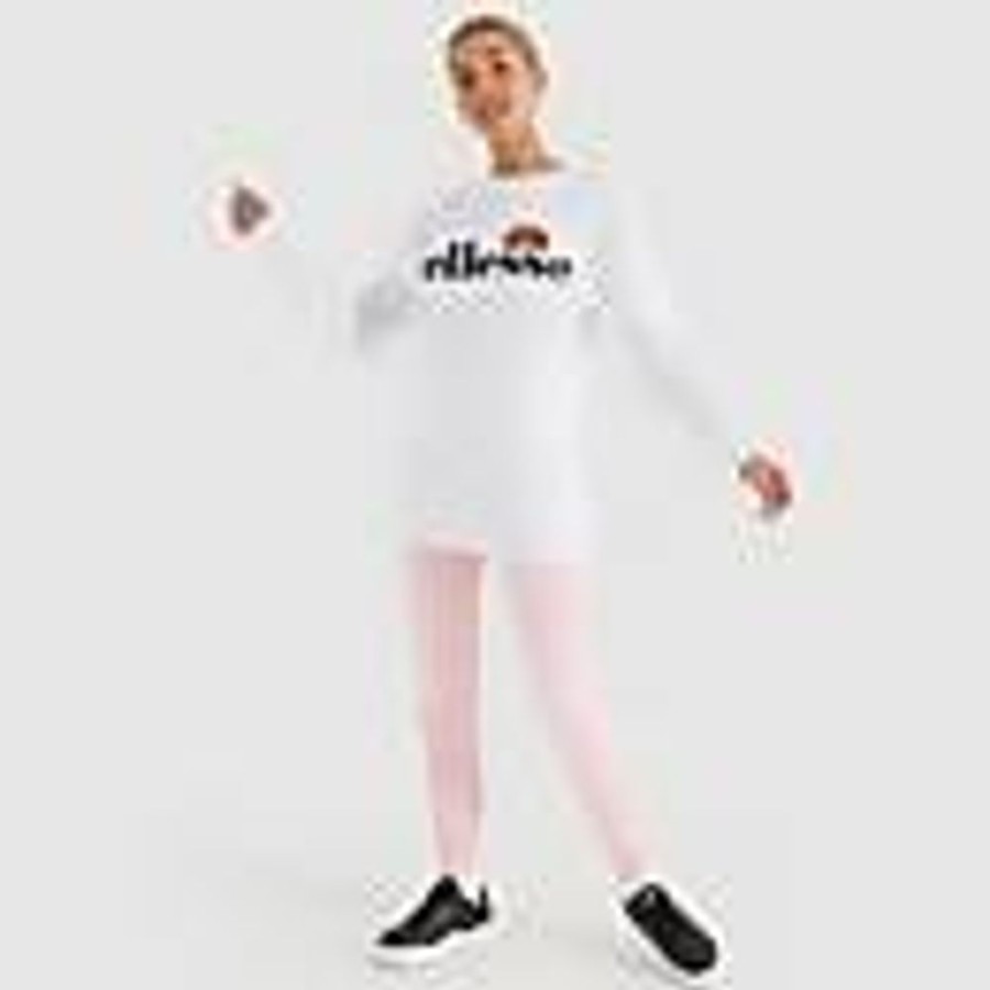 Women Ellesse Hoodies & Sweatshirts | Women'S Agata Sweatshirt White