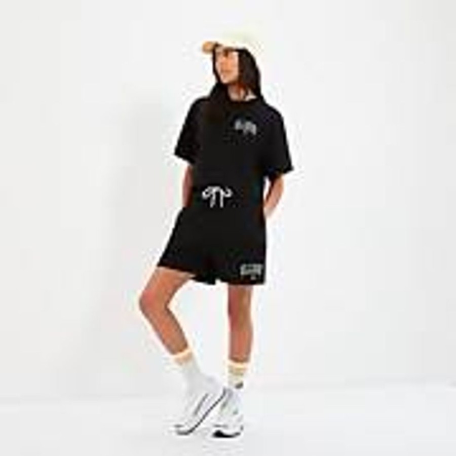 Women Ellesse Tops | Women'S Beneventi Croppd T-Shirt Black