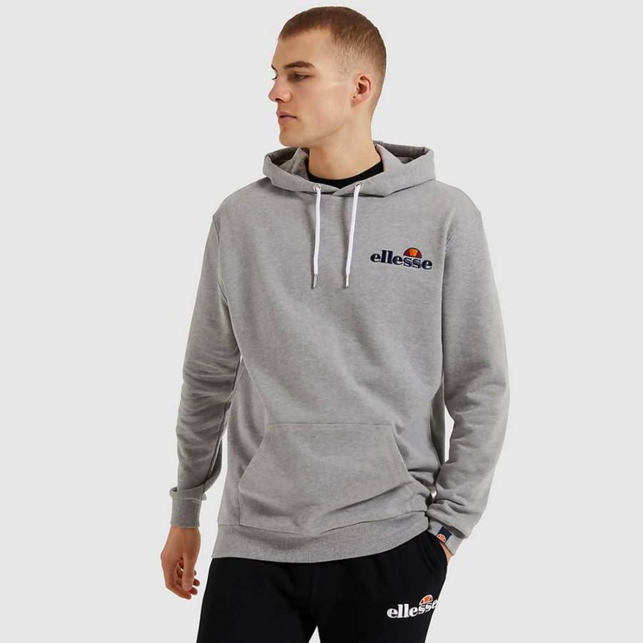 Men Ellesse Hoodies & Sweatshirts | Men'S Primero Hoody Grey